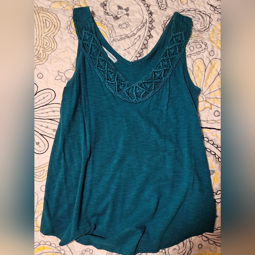 Maurices Turquoise Tank Top - Small